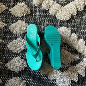 Stilla Platform Wedge Flip Flop